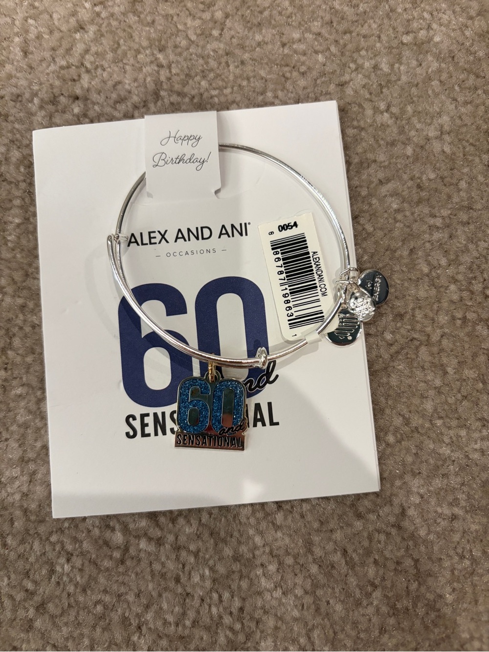 Alex and Ani Black Cord Bracelet